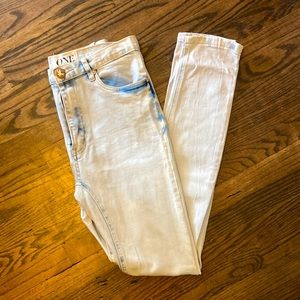 One Teaspoon Runaways Low Waist Drop Crotch Jeans